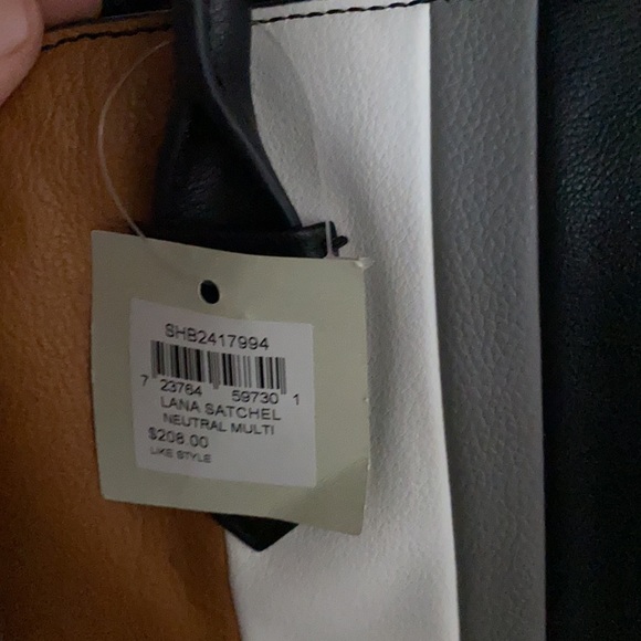 Fossil Lana Satchel Stripe Multi - Picture 3 of 6